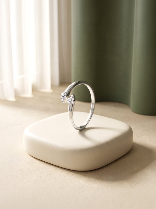 Silver Livia Ring (Size 12)