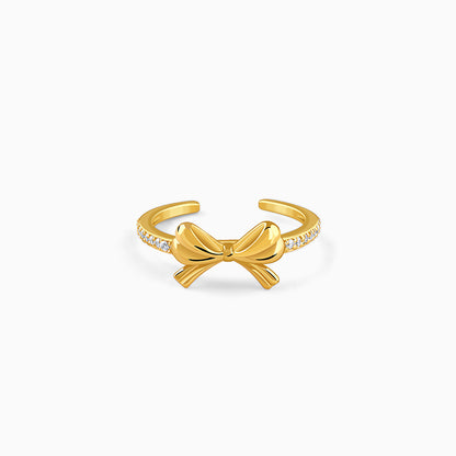 Golden Bowline Ring