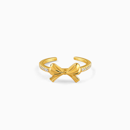 Golden Bowline Ring