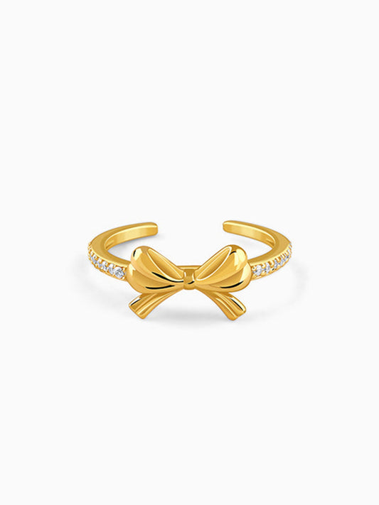 Golden Bowline Ring