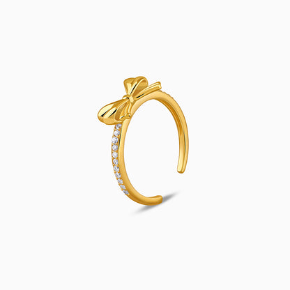 Golden Bowline Ring