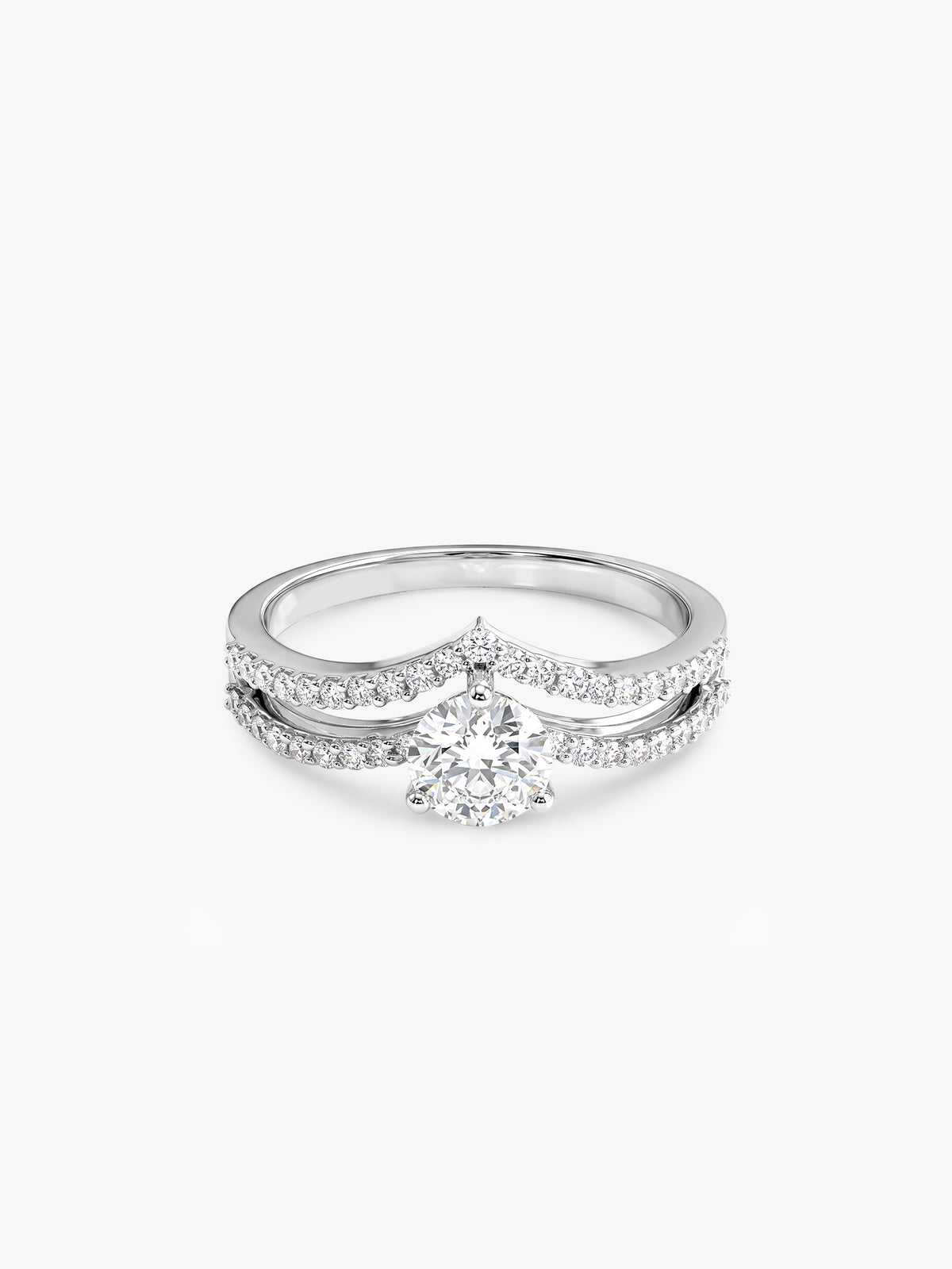 Silver Victorine Ring (Size 12)