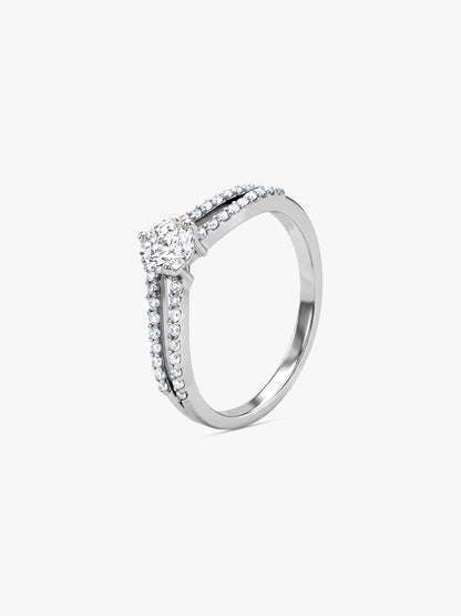 Silver Victorine Ring (Size 12)