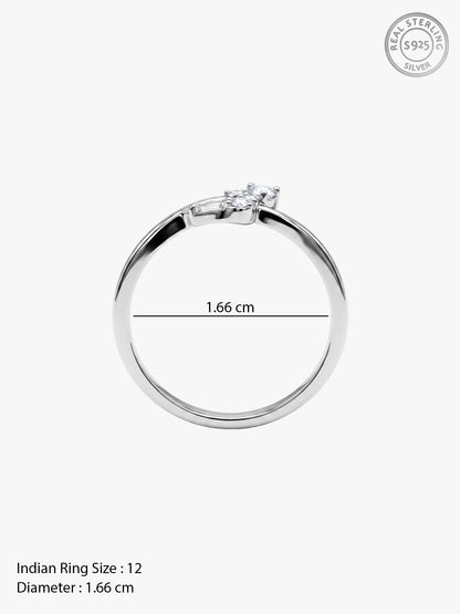 Silver Arlena Ring (Size 12)