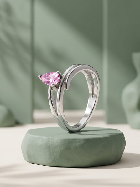 Silver Florine Ring (Size 12)