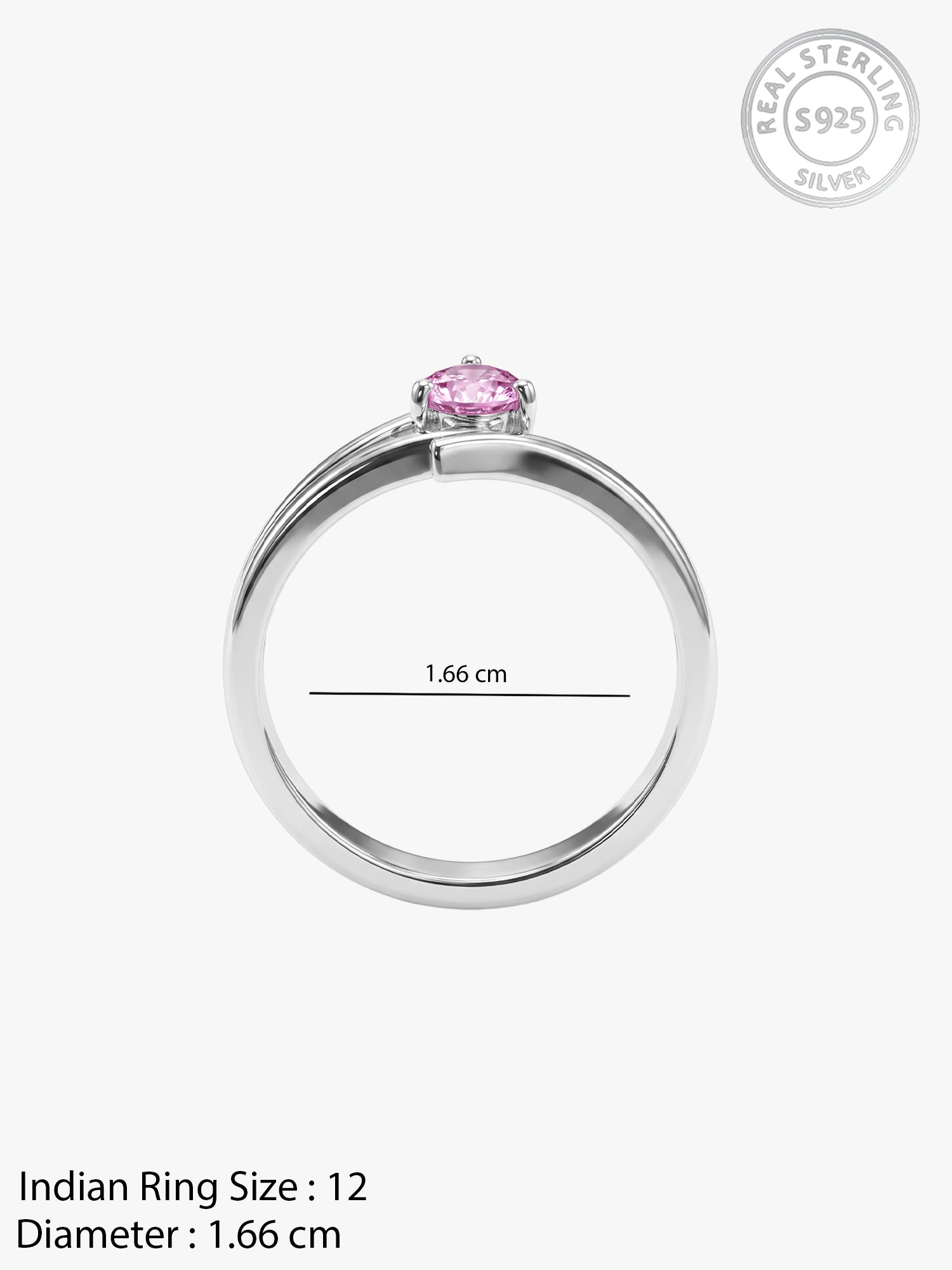 Silver Florine Ring (Size 12)
