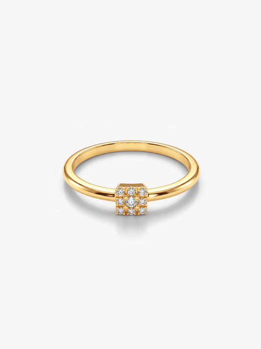 Golden Special Occasion Ring (Size 12)