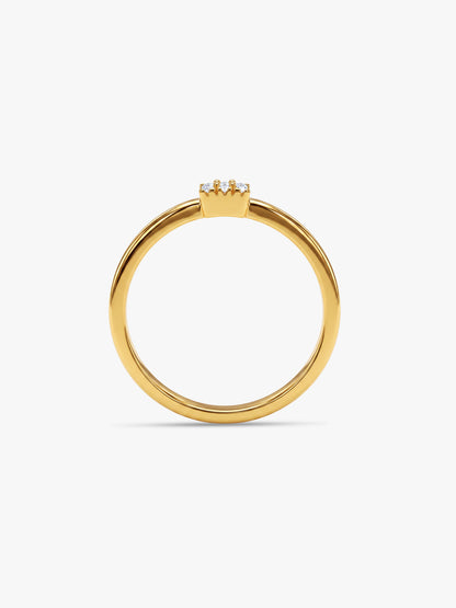Golden Special Occasion Ring (Size 12)