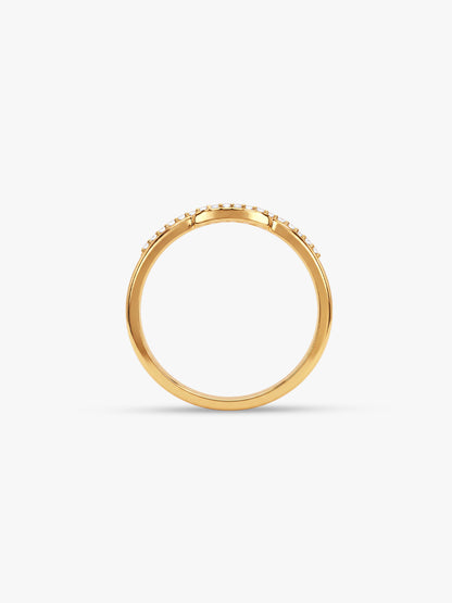 Golden Lasting Cherished Ring (Size 12)