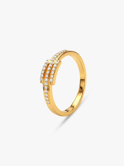 Golden Lasting Cherished Ring (Size 12)