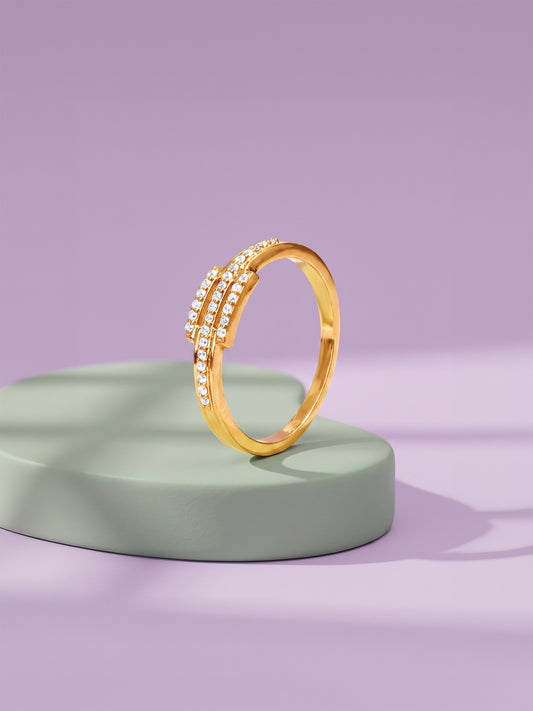 Golden Lasting Cherished Ring (Size 12)