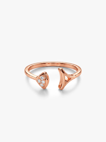 Rose Gold Felicie Ring (Size 11)
