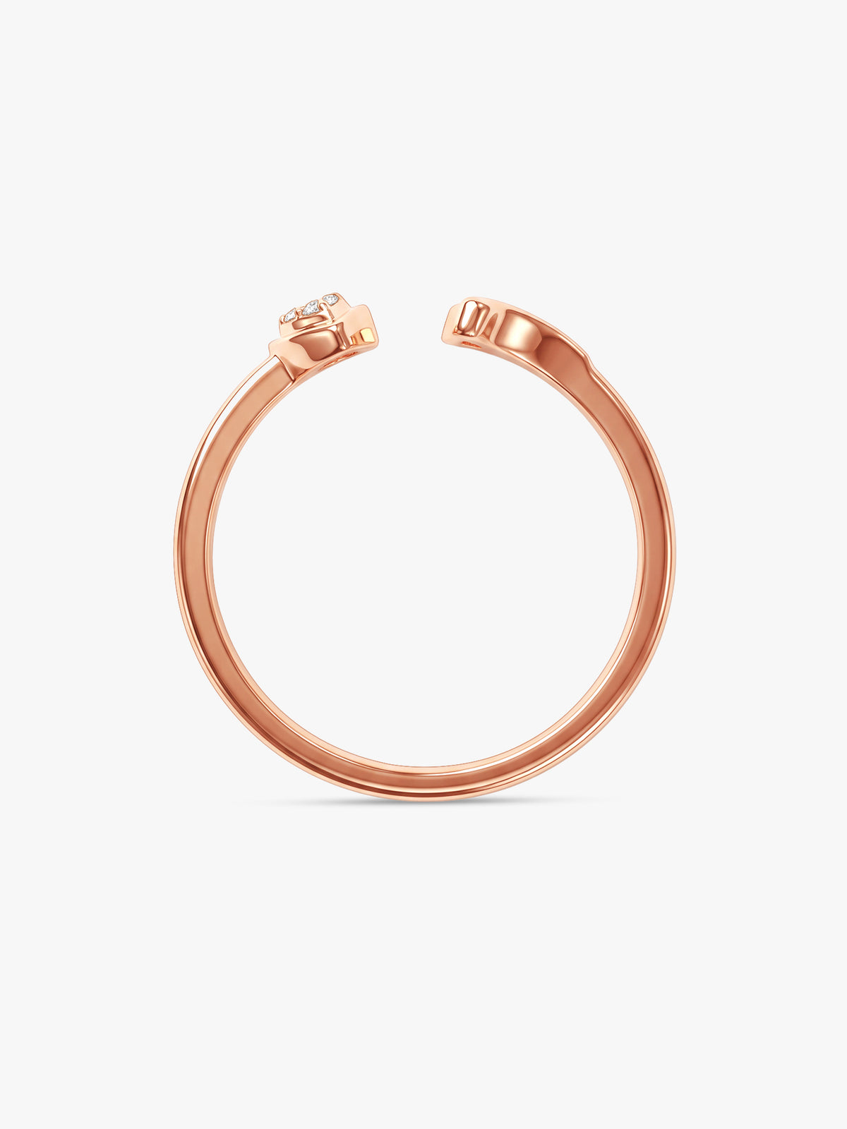 Rose Gold Felicie Ring (Size 11)