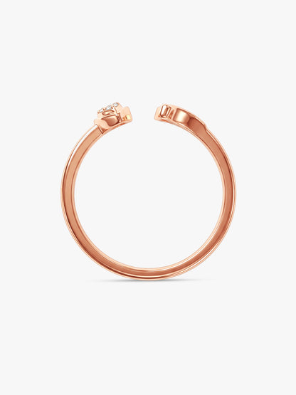 Rose Gold Felicie Ring (Size 11)