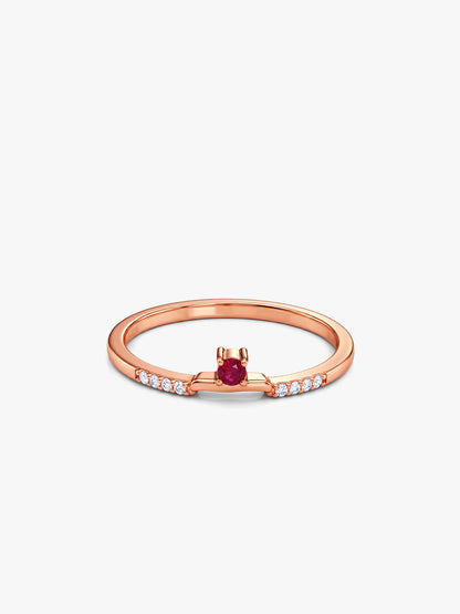 Rose Gold Triana Ring (Size 12)