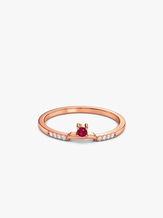 Rose Gold Triana Ring (Size 12)