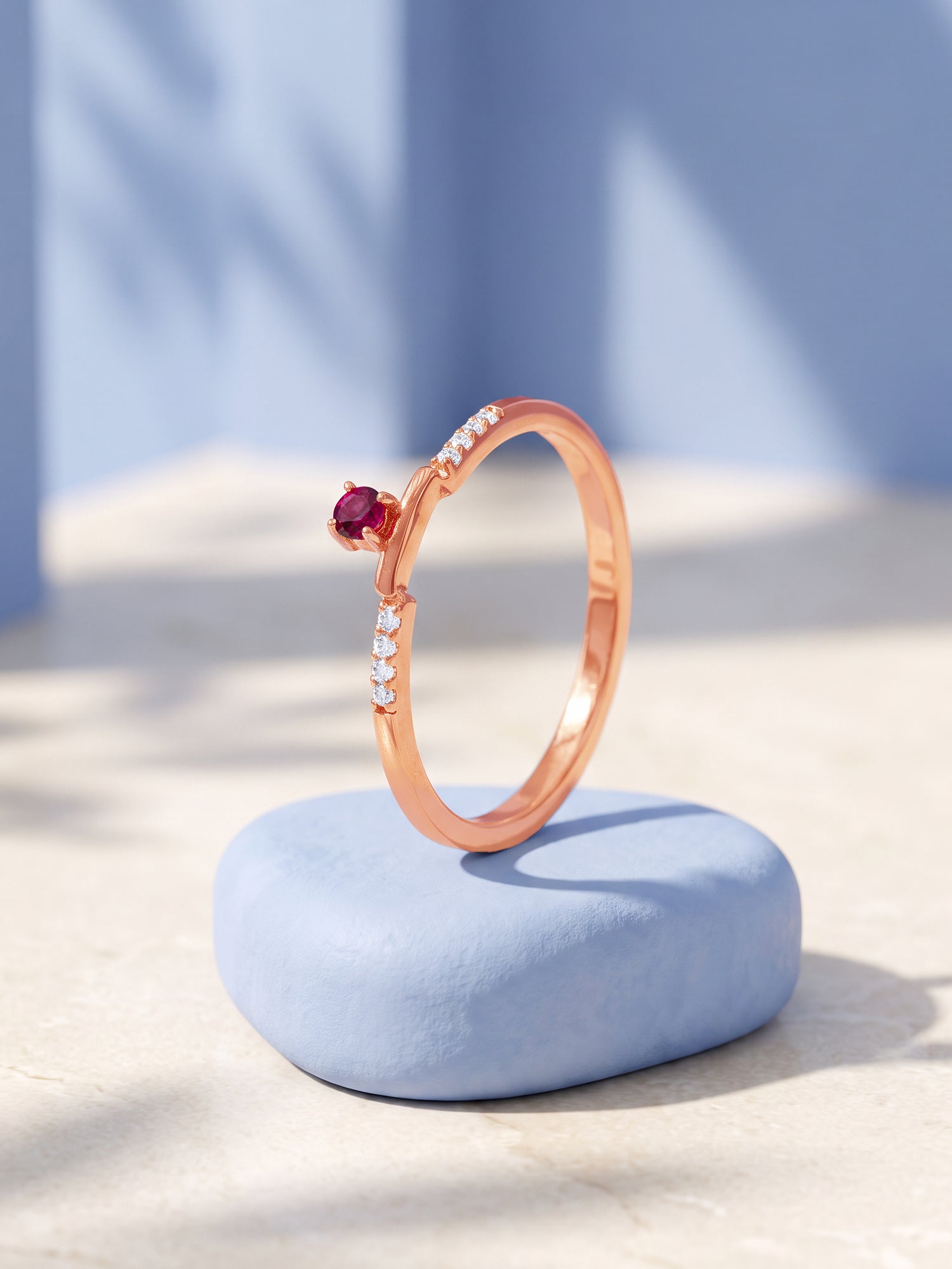 Rose Gold Triana Ring (Size 12)