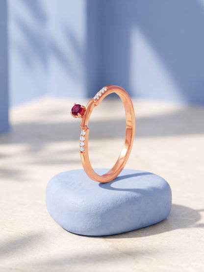Rose Gold Triana Ring (Size 12)