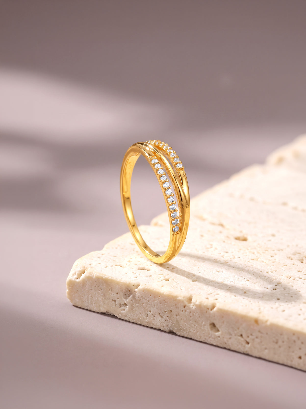 Golden Emanuella Ring (Size 12)