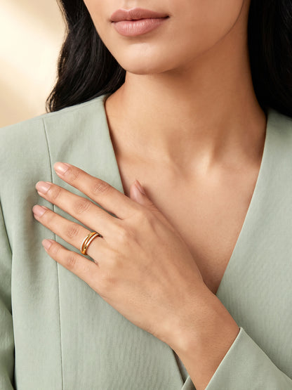 Golden Emanuella Ring (Size 12)