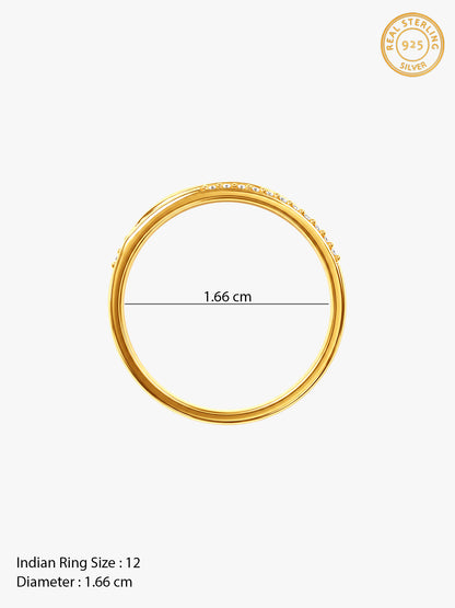 Golden Emanuella Ring (Size 12)