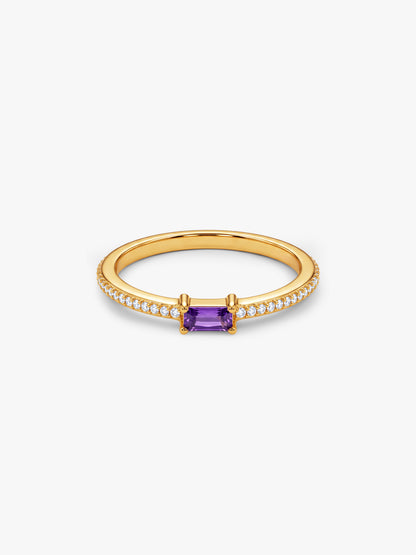 Golden Violetta Ring (Size 12)