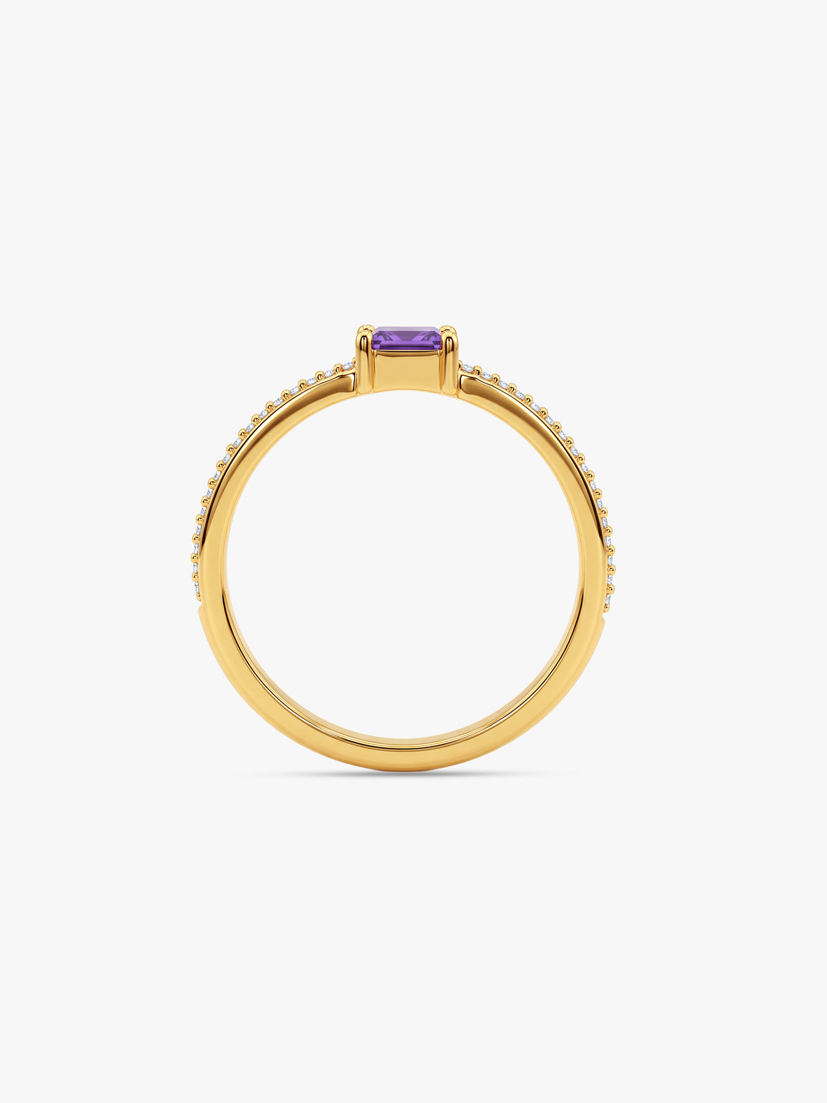 Golden Violetta Ring (Size 12)