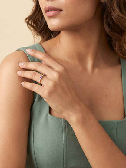 Golden Violetta Ring (Size 12)