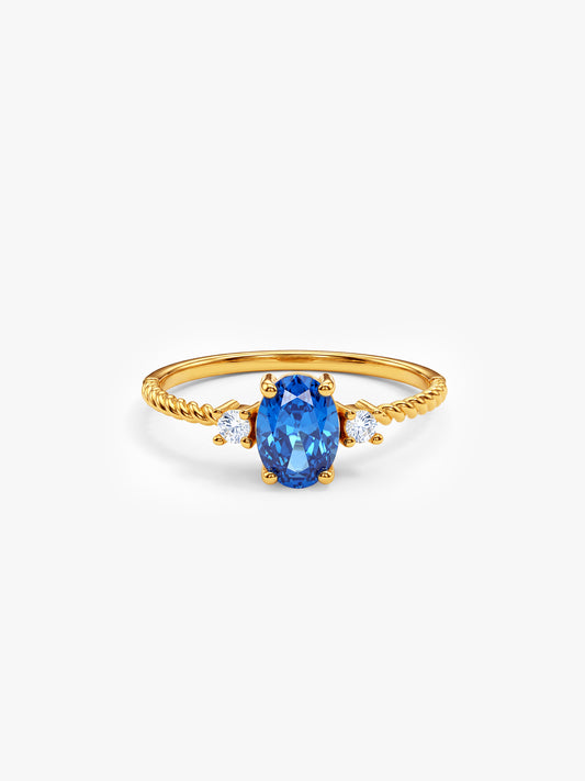 Golden Ornelia Ring (Size 12)