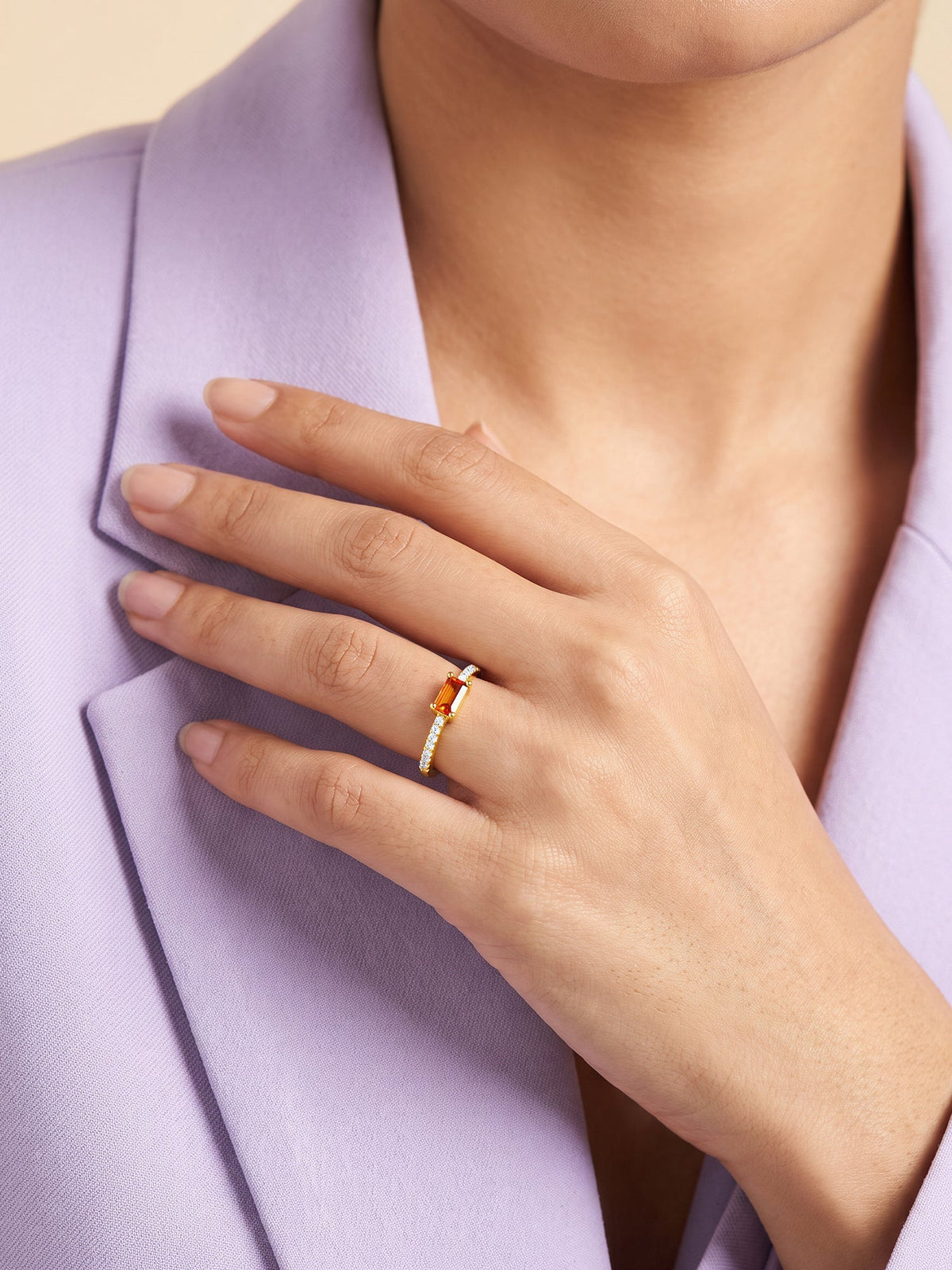 Golden Corazon Ring (Size 12)