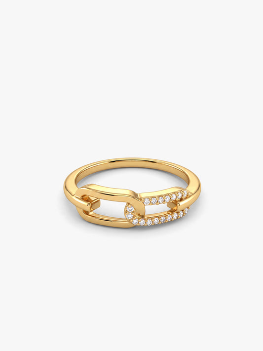 Golden Freesia Ring (Size 12)