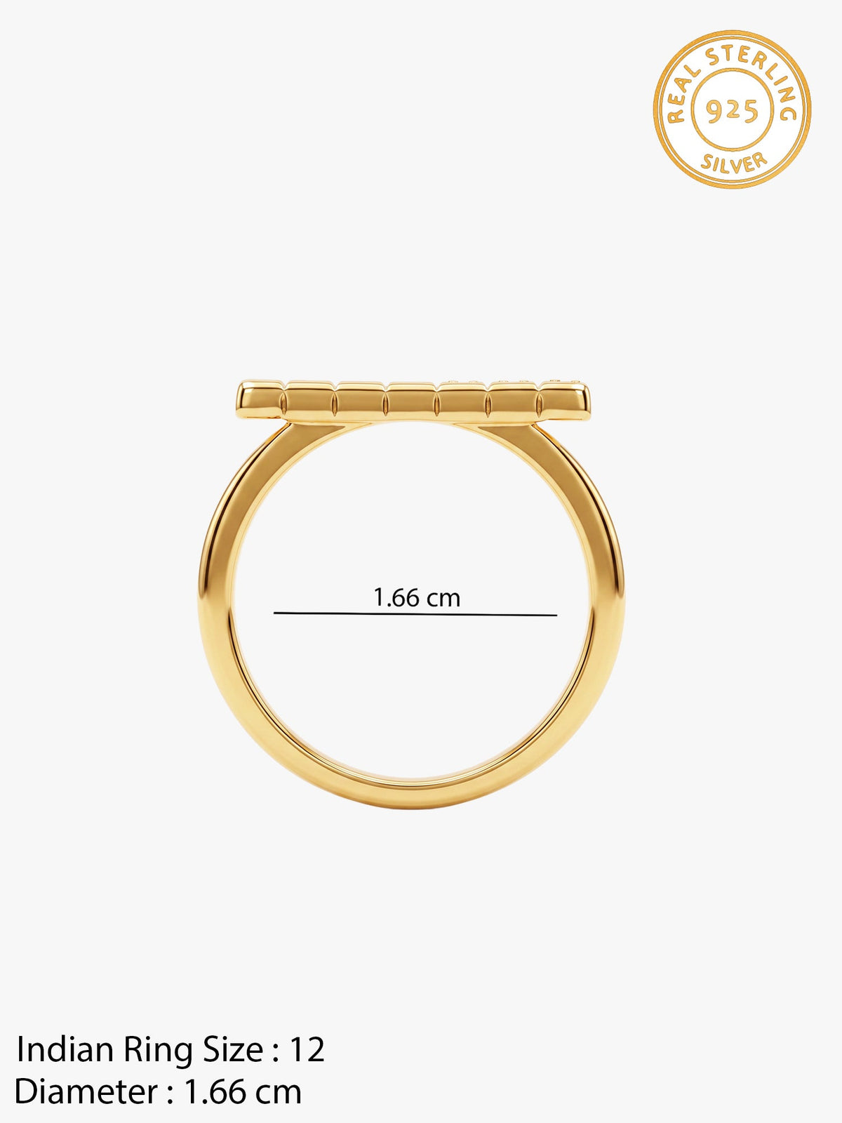 Golden Deianeira Ring (Size 12)