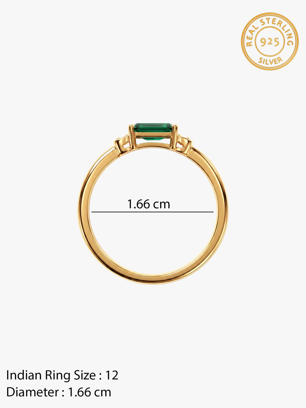 Golden Galine Ring (Size 12)