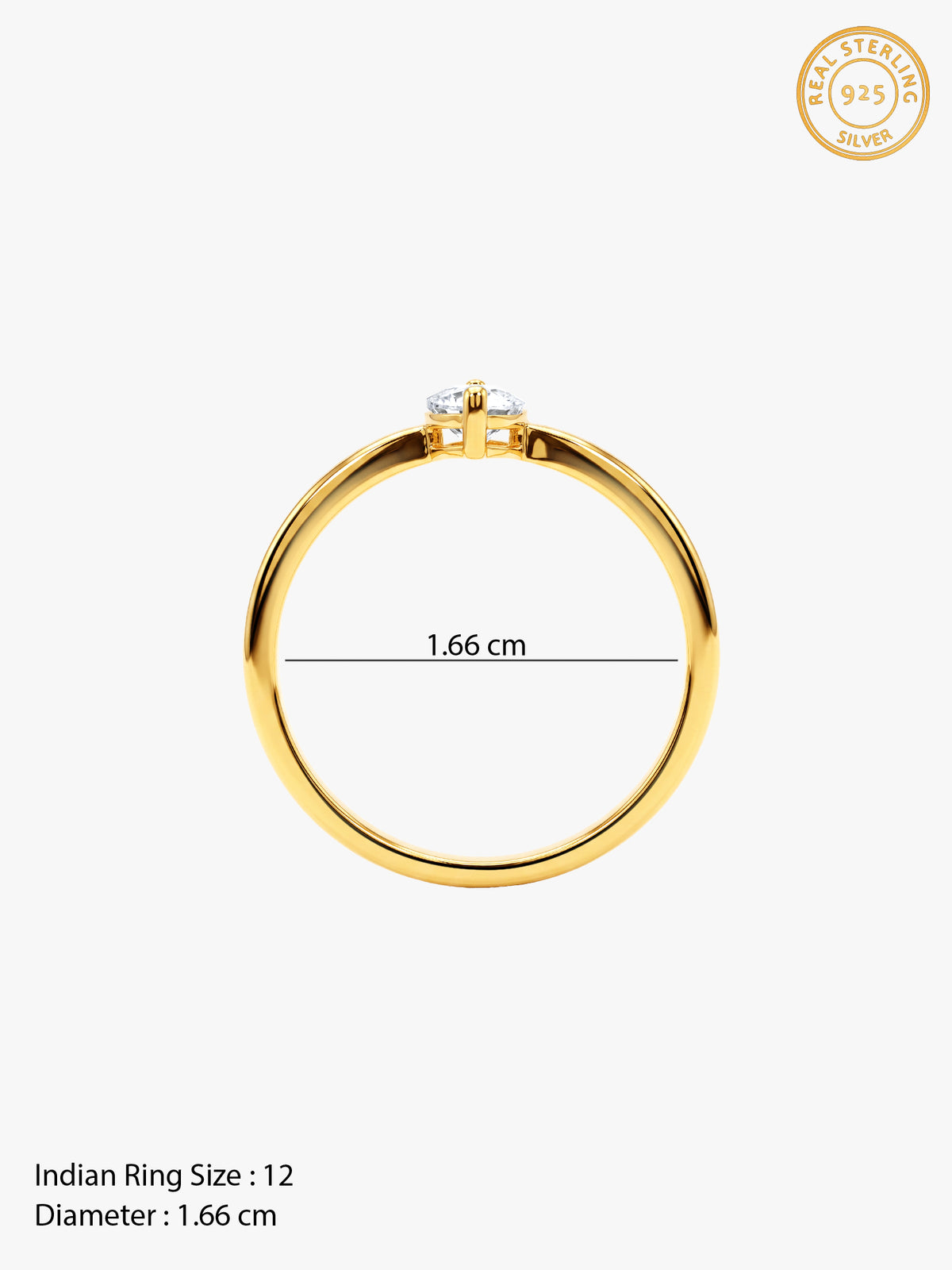 Golden Elowise Ring (Size 12)