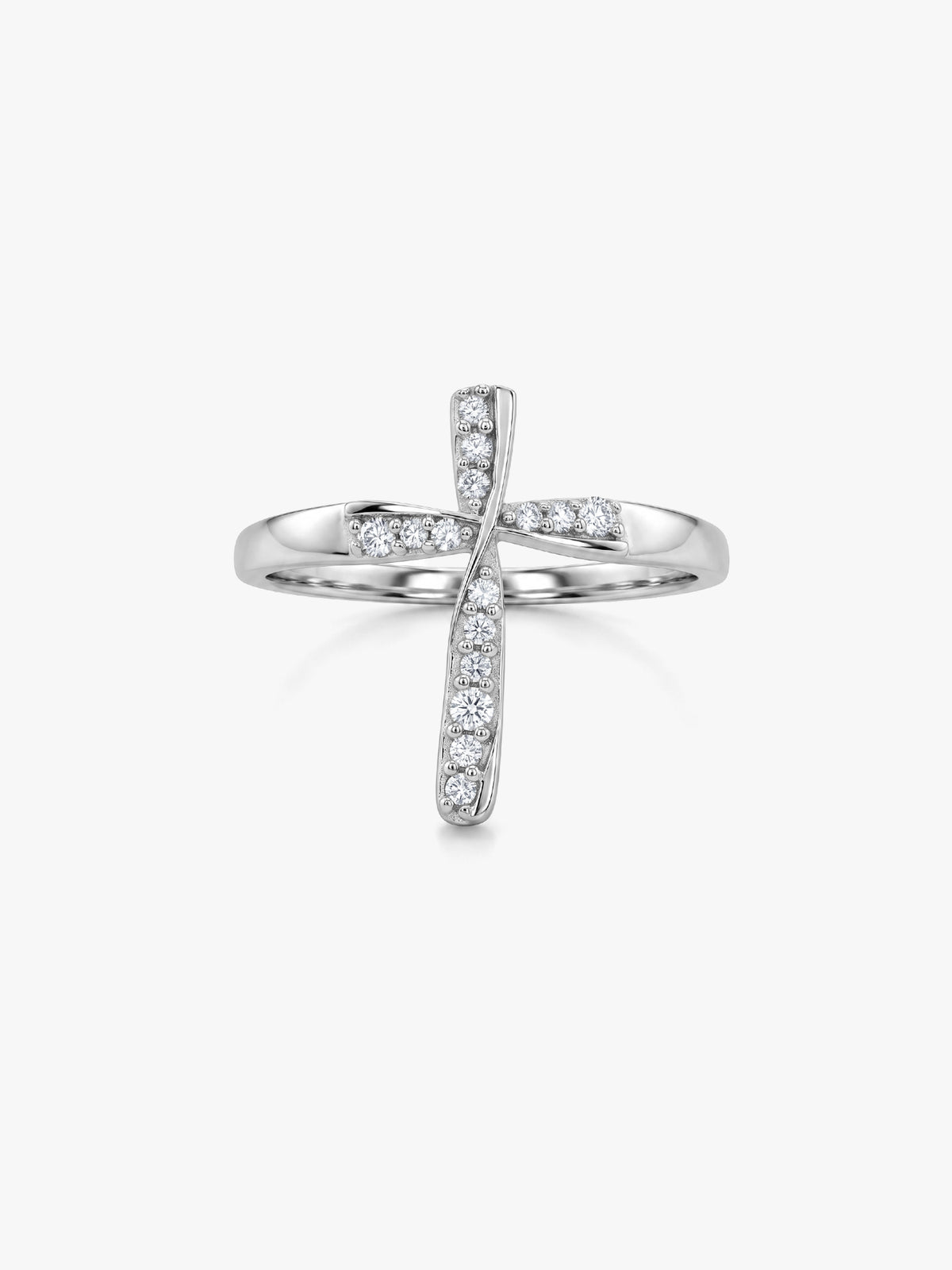 Silver Christina Radiance Ring (Size 12)
