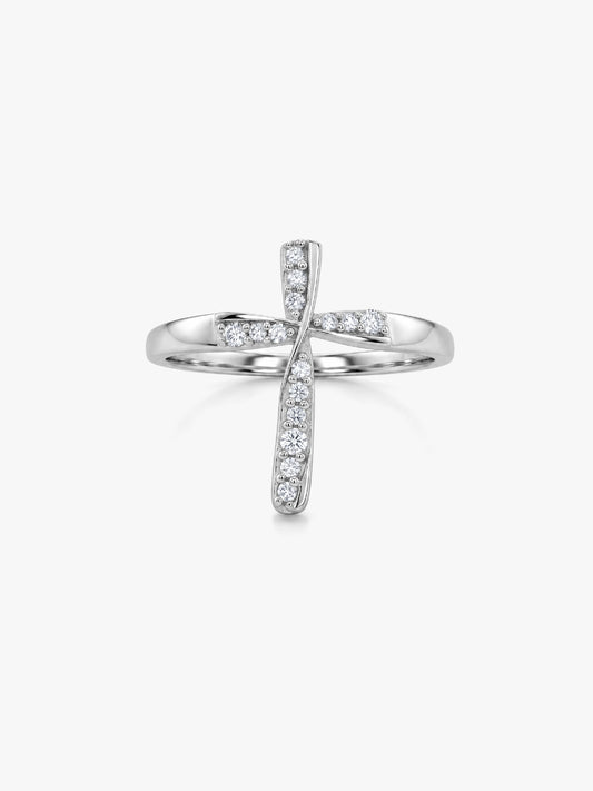 Silver Christina Radiance Ring (Size 12)