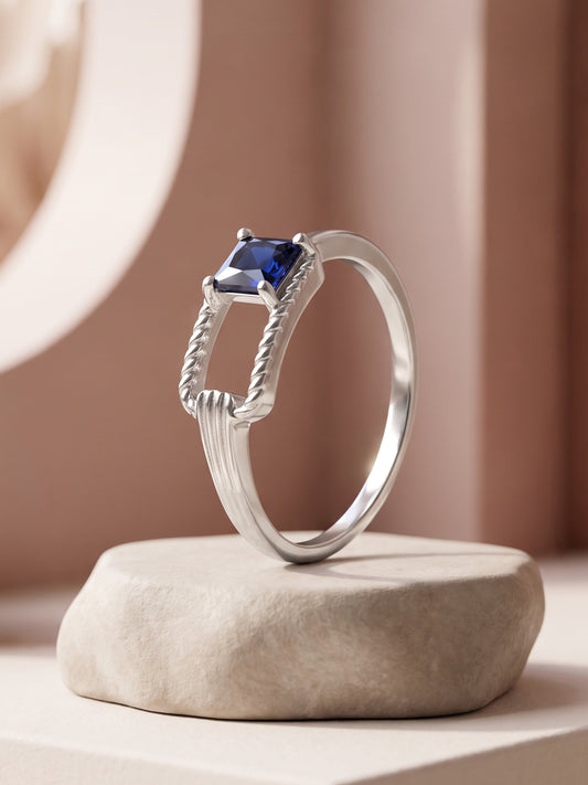 Silver Ines Cosette Ring (Size 12)