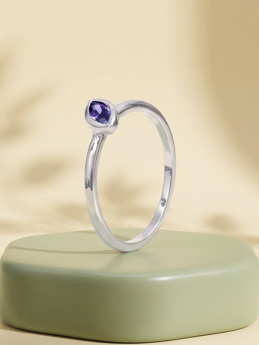 Silver Concordia Ring (Size 12)