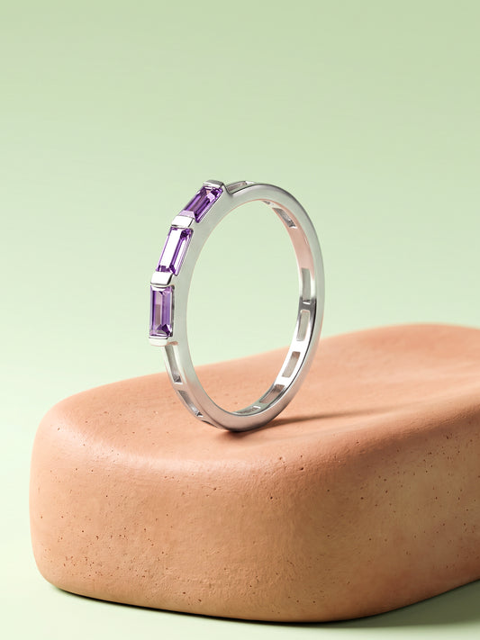 Silver Hebelina Ring (Size 12)