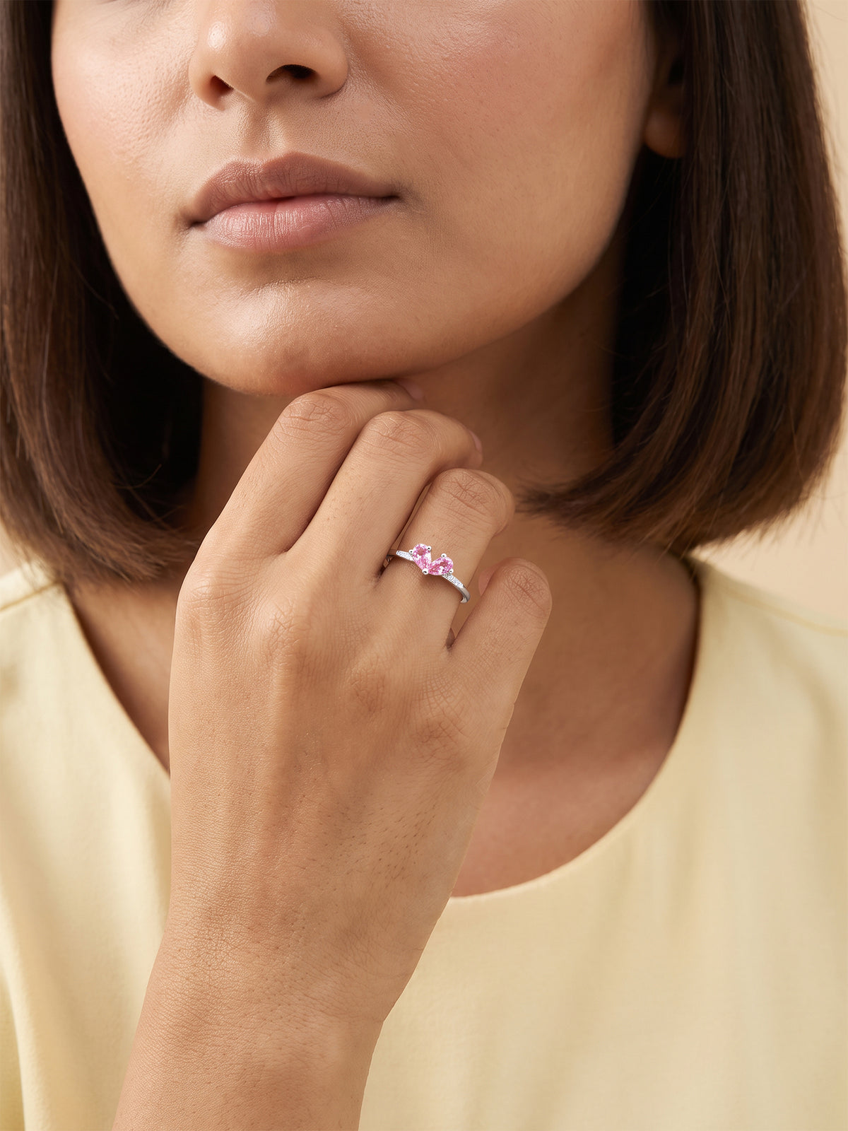 Silver Adora Ring (Size 12)