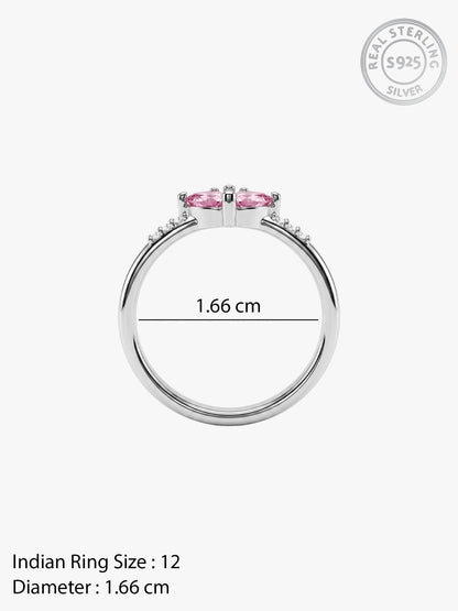 Silver Adora Ring (Size 12)