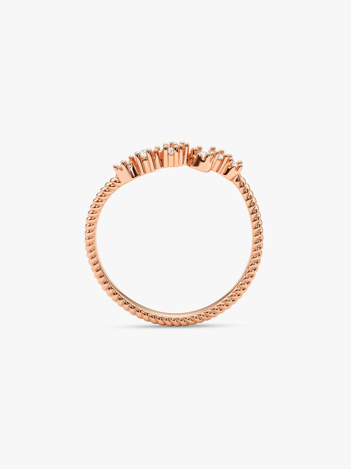 Rose Gold Heloise Ring (Size 12)