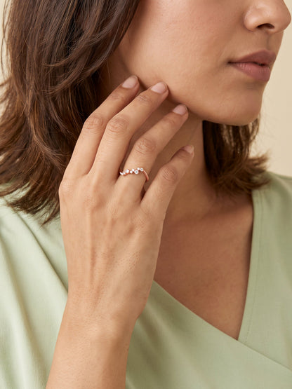 Rose Gold Heloise Ring (Size 12)