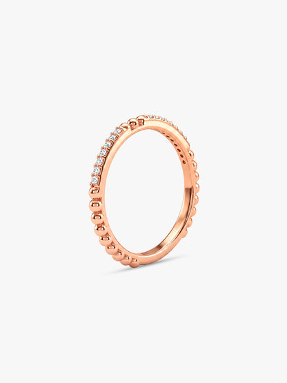 Rose Gold Lorenia Ring (Size 12)
