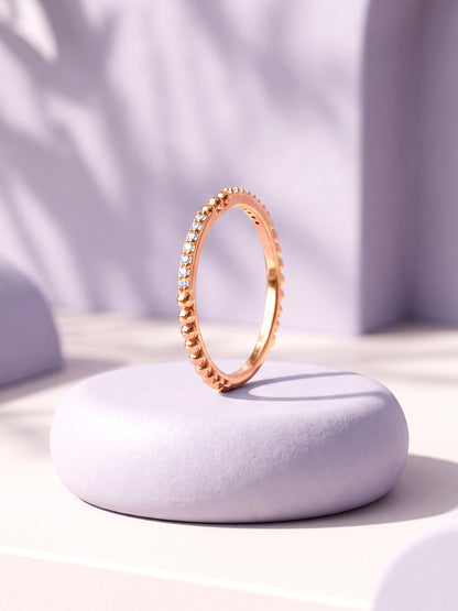 Rose Gold Lorenia Ring (Size 12)
