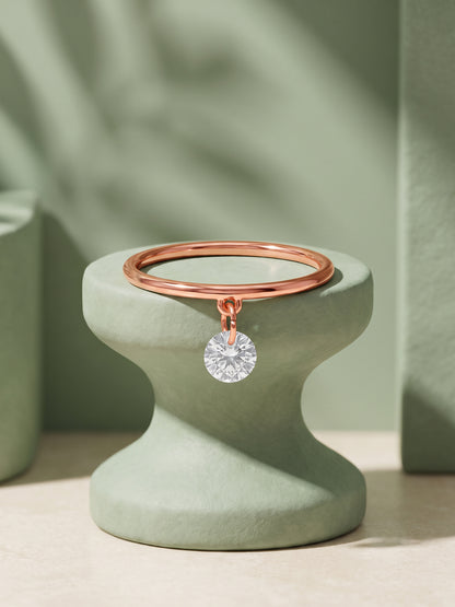 Rose Gold Coraline Ring (Size 12)