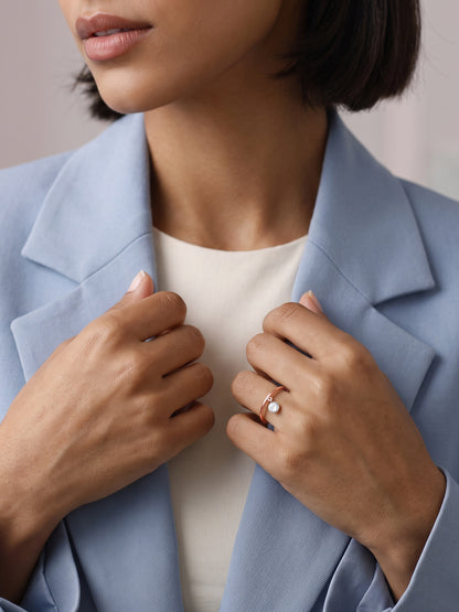 Rose Gold Coraline Ring (Size 12)