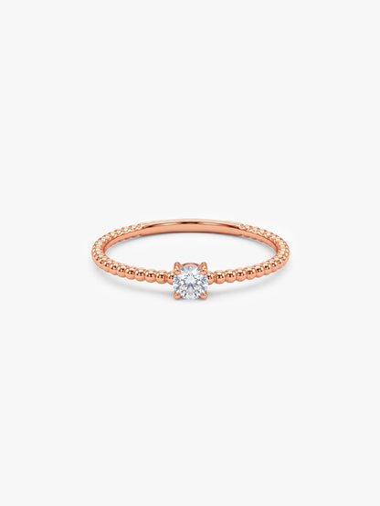 Rose Gold Leda Ring (Size 12)