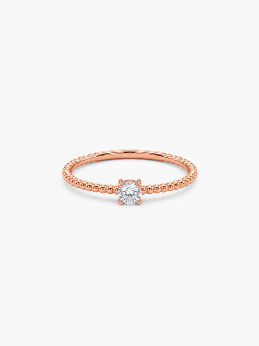 Rose Gold Leda Ring (Size 12)