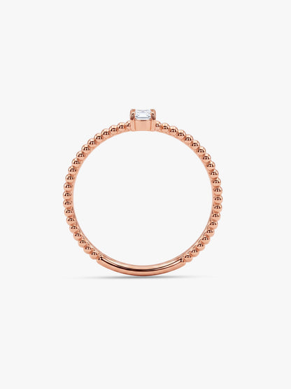 Rose Gold Leda Ring (Size 12)